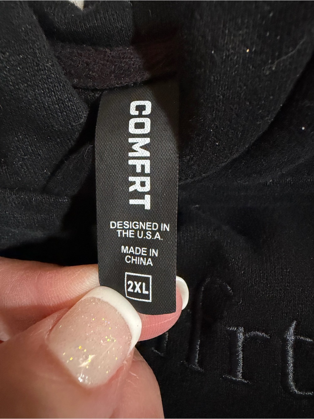 Comfrt Signature Hoodie Sweatshirt Premium Heavyweight Oversized Cozy Streetwear - Picture 2 of 6